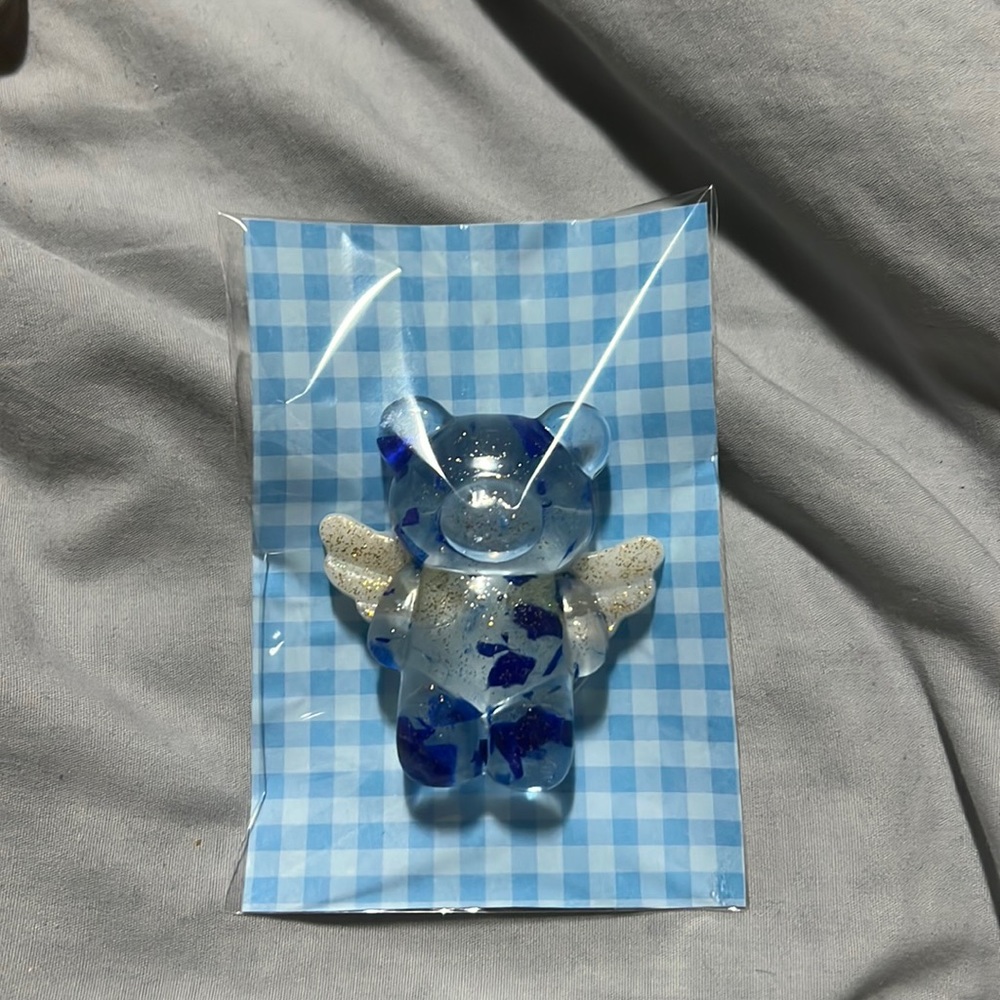 Angel Wings Teddy Bear Phone Grips